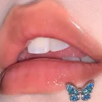 body-jewellery-cute-butterfly--lip-piercing-studs-4 piercing jewelry