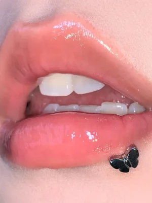 body-jewellery-small-butterfly-lip-piercing-studs-1 piercing jewelry