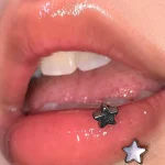 body-jewellery-stars-titanium-lip-piercing-rings-1 piercing jewelry