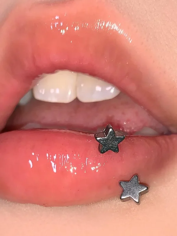 body-jewellery-stars-titanium-lip-piercing-rings-2 piercing jewelry