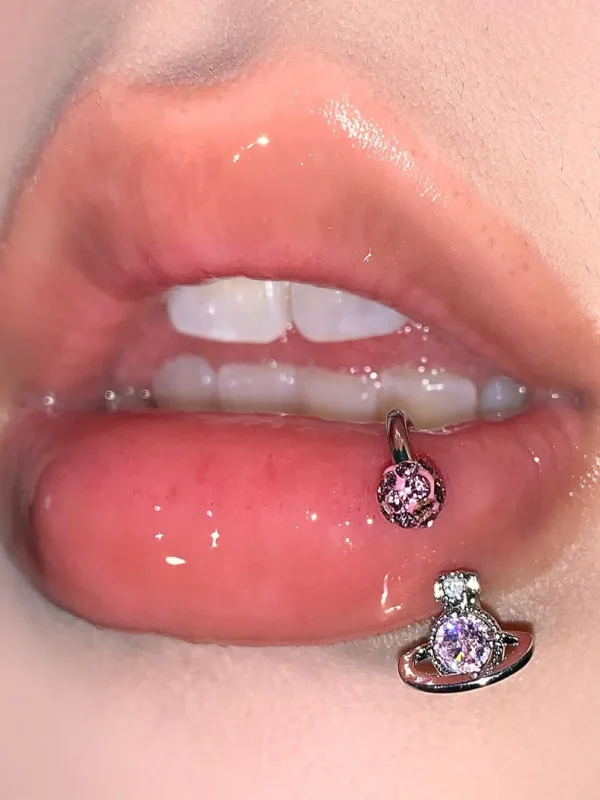 body-jewellery-zircon-planet-lip-piercing-rings-1 lip piercing rings