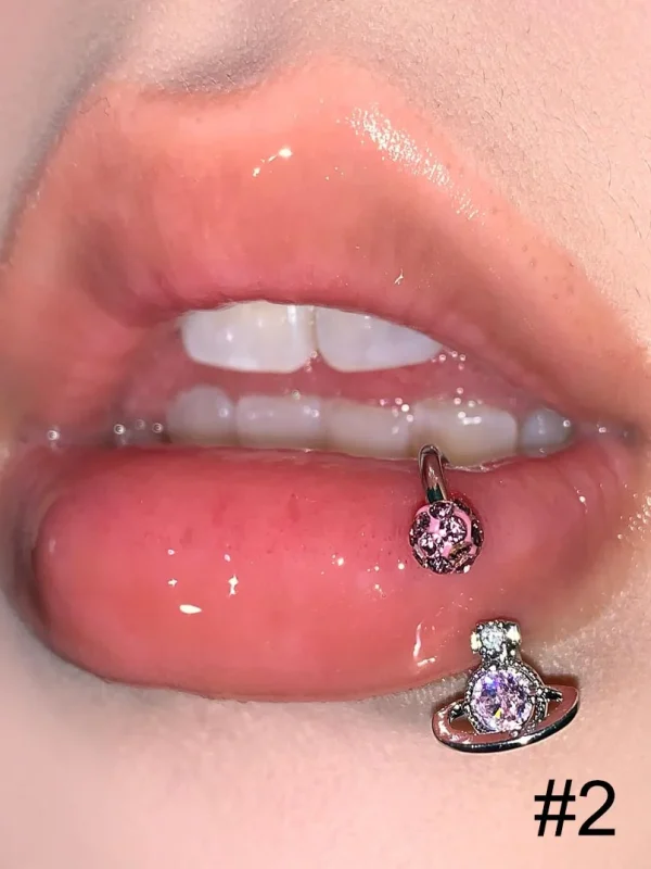 body-jewellery-zircon-planet-lip-piercing-rings-2 lip piercing rings
