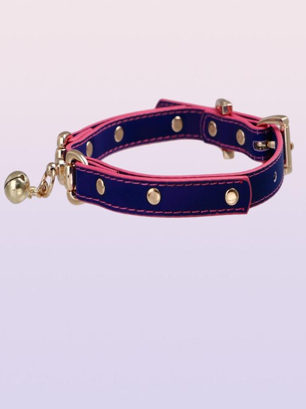 check-necklace-blue-to-pink-collar-2 choker necklaces