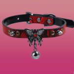 check-necklace-butterfly-bell-collar-1 choker necklaces