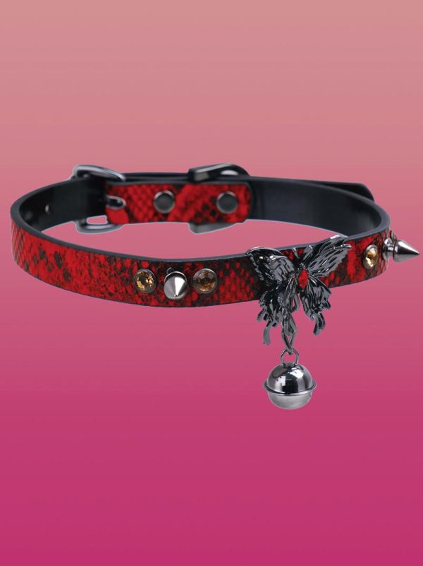 check-necklace-butterfly-bell-collar-2 choker necklaces