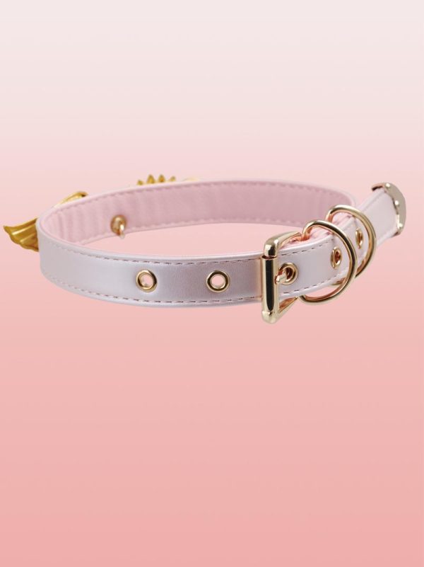 check-necklace-cute-angle-pink-collar-3 choker necklaces