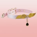 check-necklace-cute-angle-pink-collar-4 choker necklaces