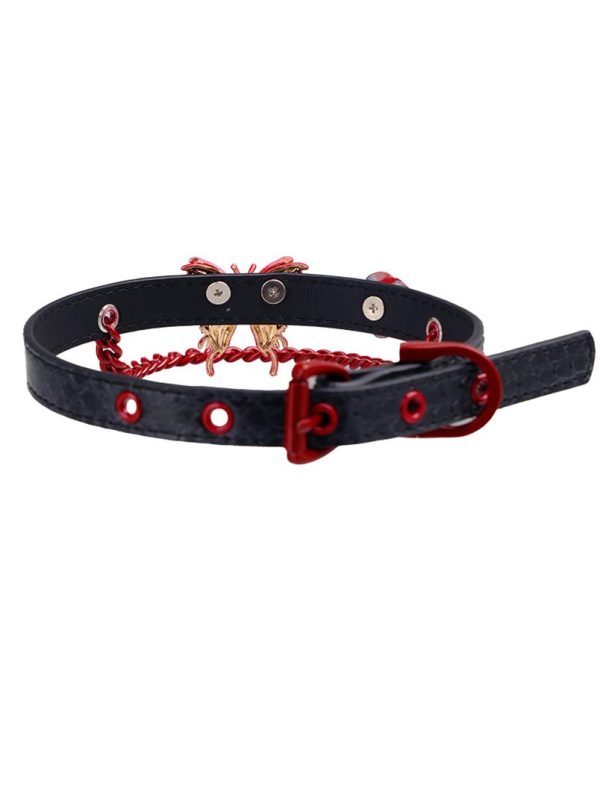 check-necklace-gothic-red-butterfly-collar-3 choker necklaces