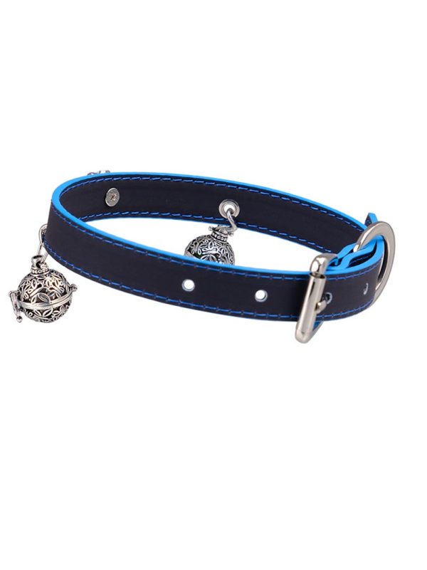 check-necklace-rose-bell-collar-2 choker necklaces