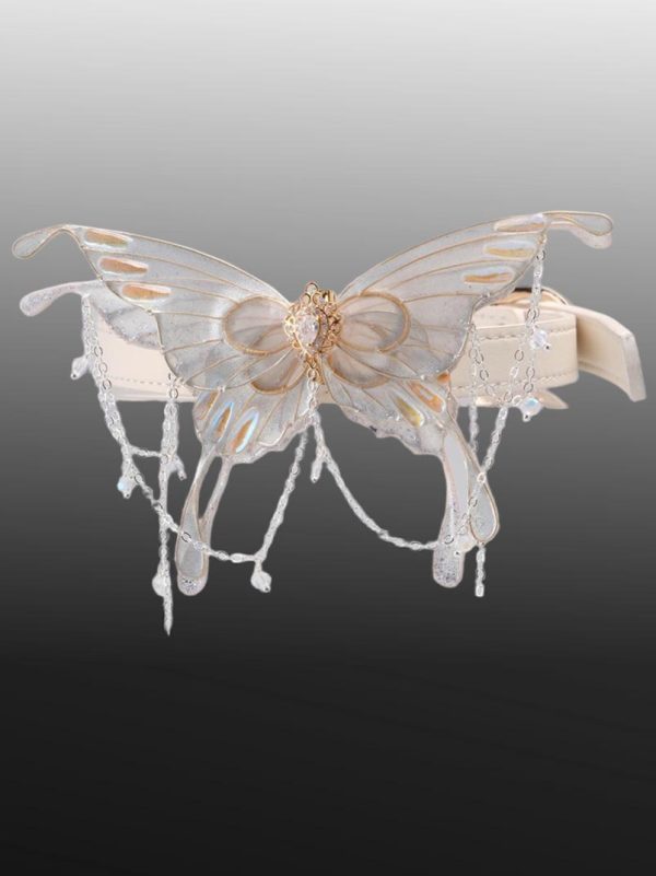 check-necklace-white-butterfly-collar-1 choker necklaces