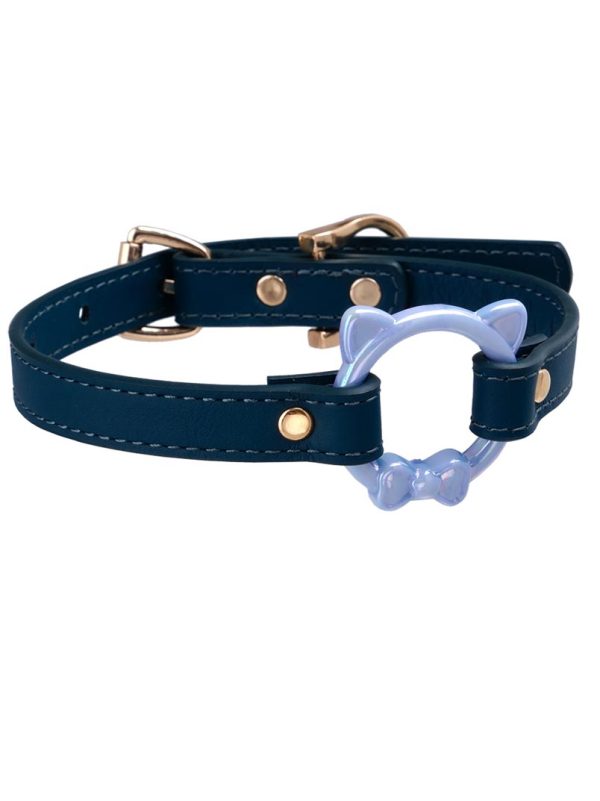 choker-necklace-blue-cat-cute-collar-3 choker necklaces