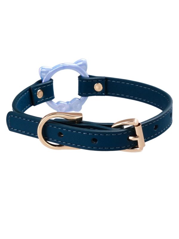 choker-necklace-blue-cat-cute-collar-4 choker necklaces