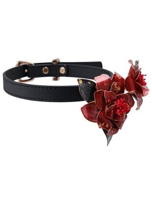 choker-necklace-gorgeous-rose-collar-4 choker necklaces