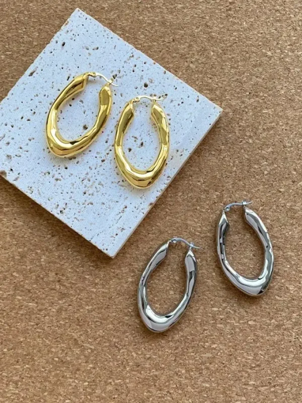 corrugated-hollow-gold-earrings-3 basic earrings