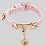cute-choker-pink-bell-collar-1 cute collar