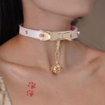 cute-choker-pink-bell-collar-4 cute collar