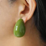 ear-piercing-jewelry-avocado-resin-ear-studs-1 earrings
