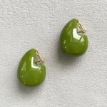 ear-piercing-jewelry-avocado-resin-ear-studs-3 earrings