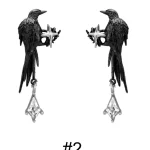 ear-piercing-jewelry-black-crow-ear-studs-3 ear jewellery