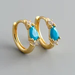 ear-piercing-jewelry-blue-pine-stone-ear-ring-4 ear jewellery