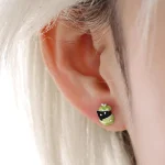 ear-piercing-jewelry-cat&apple-ear-stud-suit-4 ear jewellery