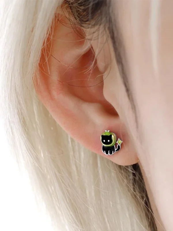 ear-piercing-jewelry-cat&apple-ear-stud-suit-5 ear jewellery
