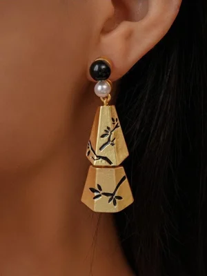 ear-piercing-jewelry-chinese-bell-ear-studs-1 gold earrings