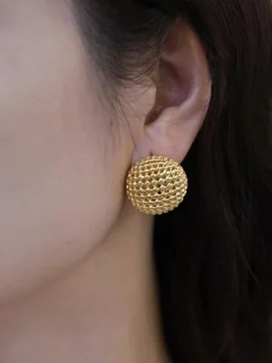 ear-piercing-jewelry-circle-hollow-ear-studs-1 gold earrings