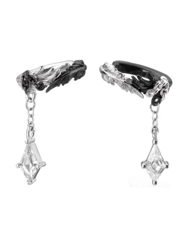 ear-piercing-jewelry-crow's-tears-ear-stud-2 ear jewellery