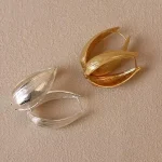 ear-piercing-jewelry-double-side-leaf-ear-studs-4 ear jewellery