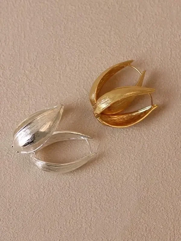 ear-piercing-jewelry-double-side-leaf-ear-studs-4 ear jewellery