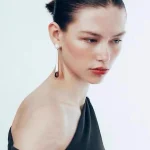 ear-piercing-jewelry-drop-agate-ear-studs-2 sliver earrings