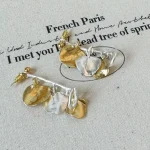 ear-piercing-jewelry-exquisite-leaf-ear-studs-3 ear jewellery