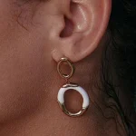ear-piercing-jewelry-golden-enamel-ear-rings-1 gold earrings
