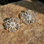ear-piercing-jewelry-hollow-flower-ear-studs-2 sliver earrings