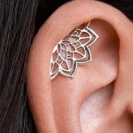 ear-piercing-jewelry-hollow-lotus-ear-stud-1 ear jewellery