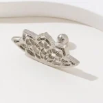 ear-piercing-jewelry-hollow-lotus-ear-stud-4 ear jewellery