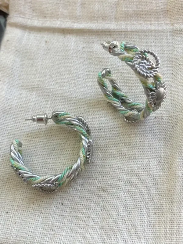 ear-piercing-jewelry-knot-sun-ear-rings-3 sliver earrings