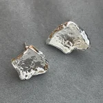 ear-piercing-jewelry-luxury-asymmetry-ear-studs-4 sliver earrings