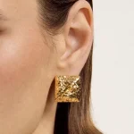 ear-piercing-jewelry-luxury-square-leaf-ear-stud-1 gold earrings
