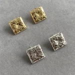 ear-piercing-jewelry-luxury-square-leaf-ear-stud-3 gold earrings