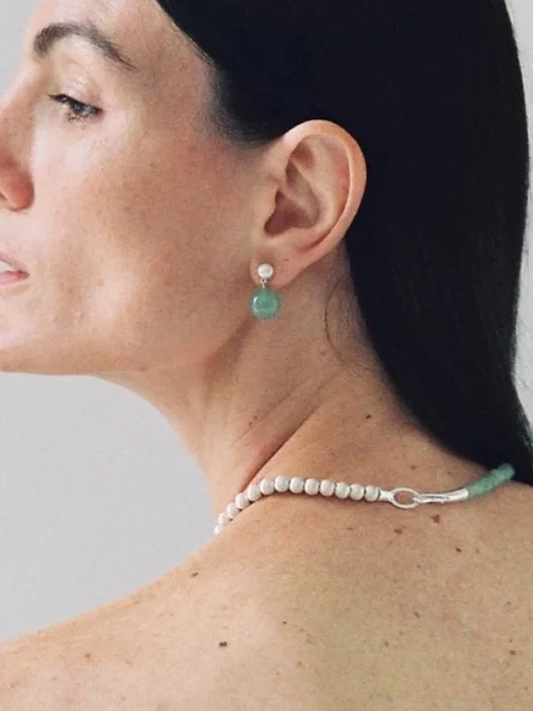 ear-piercing-jewelry-natural-crystal-ear-stud-2 fashion earrings