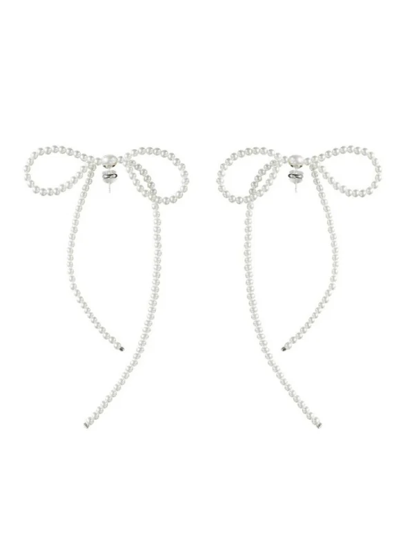 ear-piercing-jewelry-pearl-bow-ear-studs-1 ear jewellery
