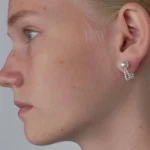 ear-piercing-jewelry-pearl-chain-leaf-ear-studs-3 ear jewellery