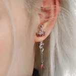 ear-piercing-jewelry-rose-sword-ear-studs-1 ear jewellery