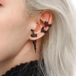 ear-piercing-jewelry-rose-sword-ear-studs-3 ear jewellery