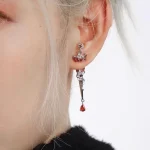ear-piercing-jewelry-rose-sword-ear-studs-4 ear jewellery