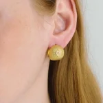 ear-piercing-jewelry-round-daisy-ear-studs-1 gold earrings