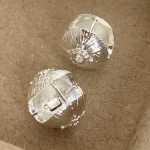 ear-piercing-jewelry-round-daisy-ear-studs-7 sliver earrings