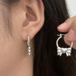 ear-piercing-jewelry-sliver-bow-earrings-1 sliver earrings
